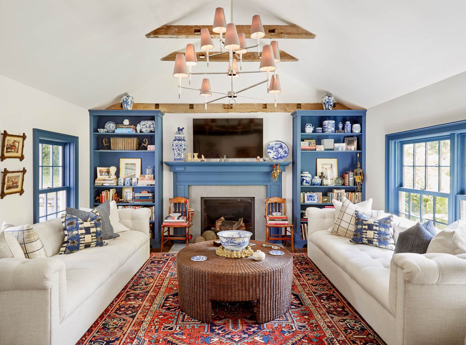 A beautiful living space of a house